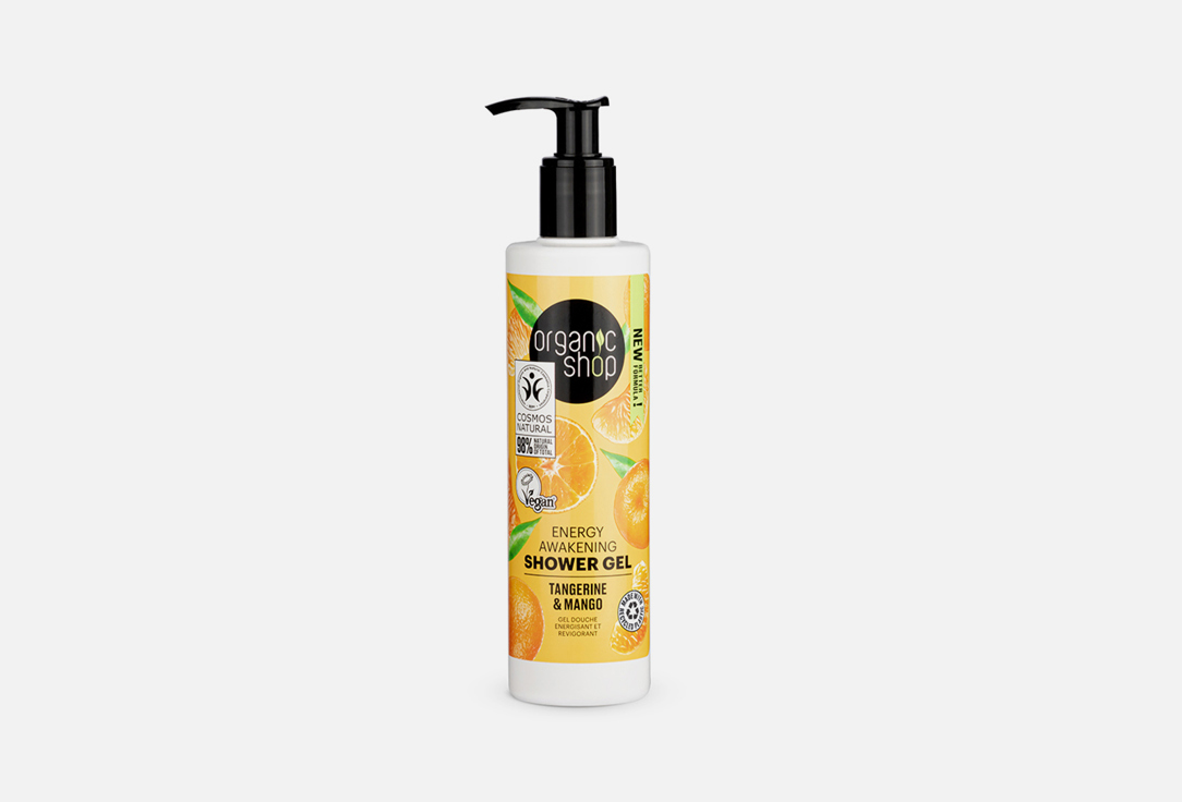 Organic Shop Shower Gel Energy Tangerine And Mango