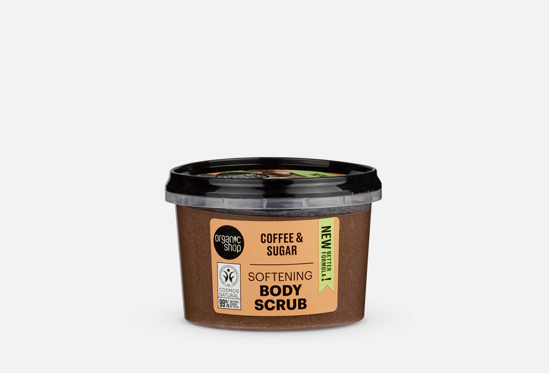 Organic Shop Softening Body Scrub Coffee