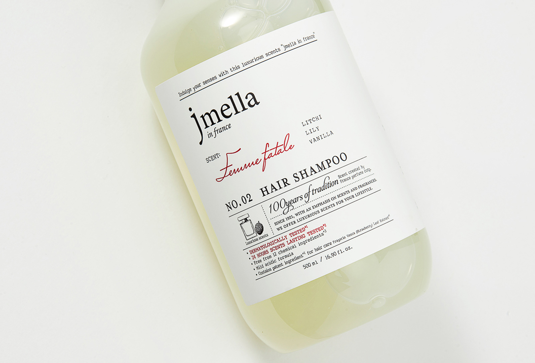 Jmella Perfumed hair shampoo Femme Fatale