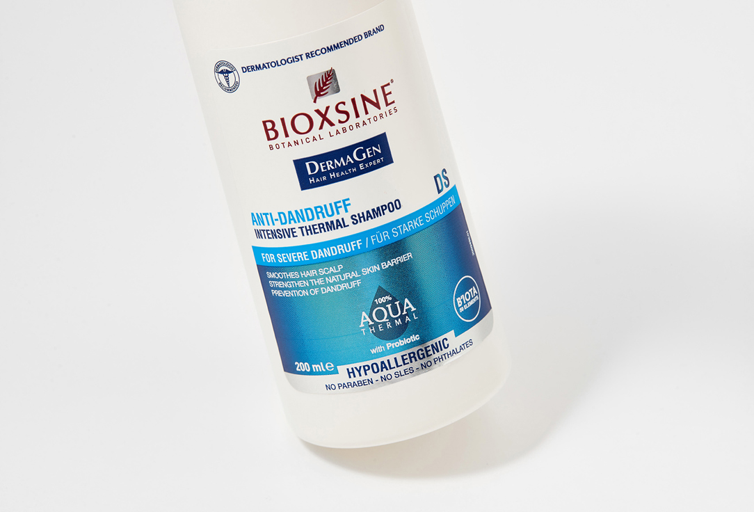 BIOXSINE Shampoo Aqua Thermal Anti Dandruff Shampoo