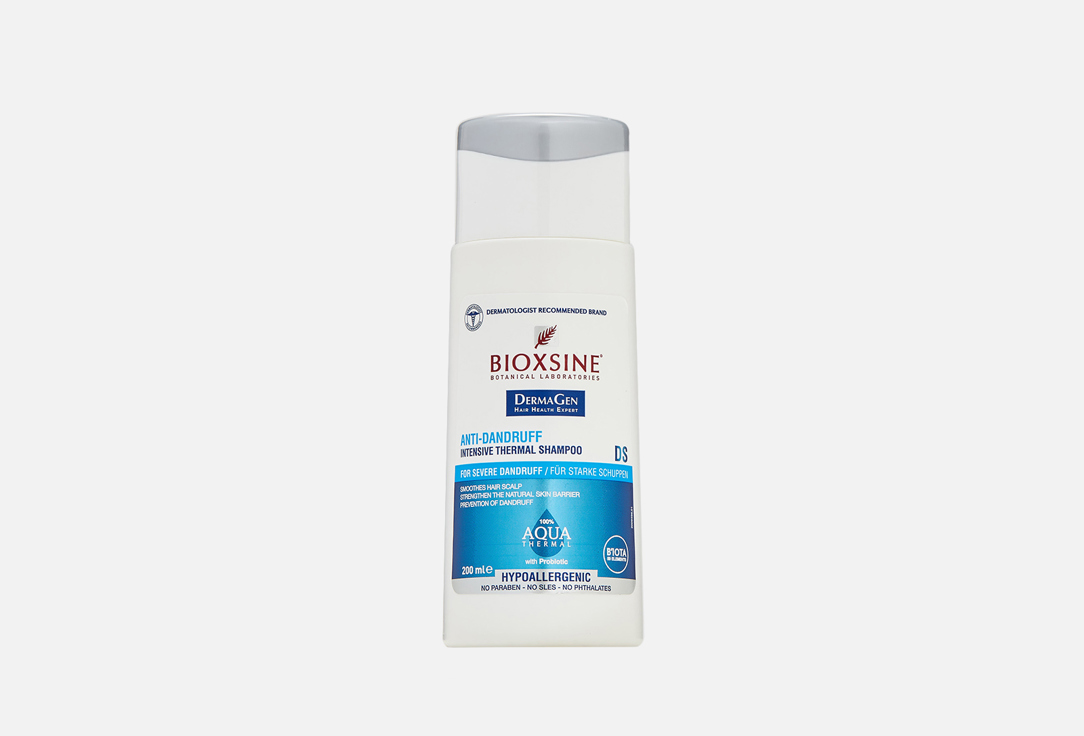 BIOXSINE Shampoo Aqua Thermal Anti Dandruff Shampoo