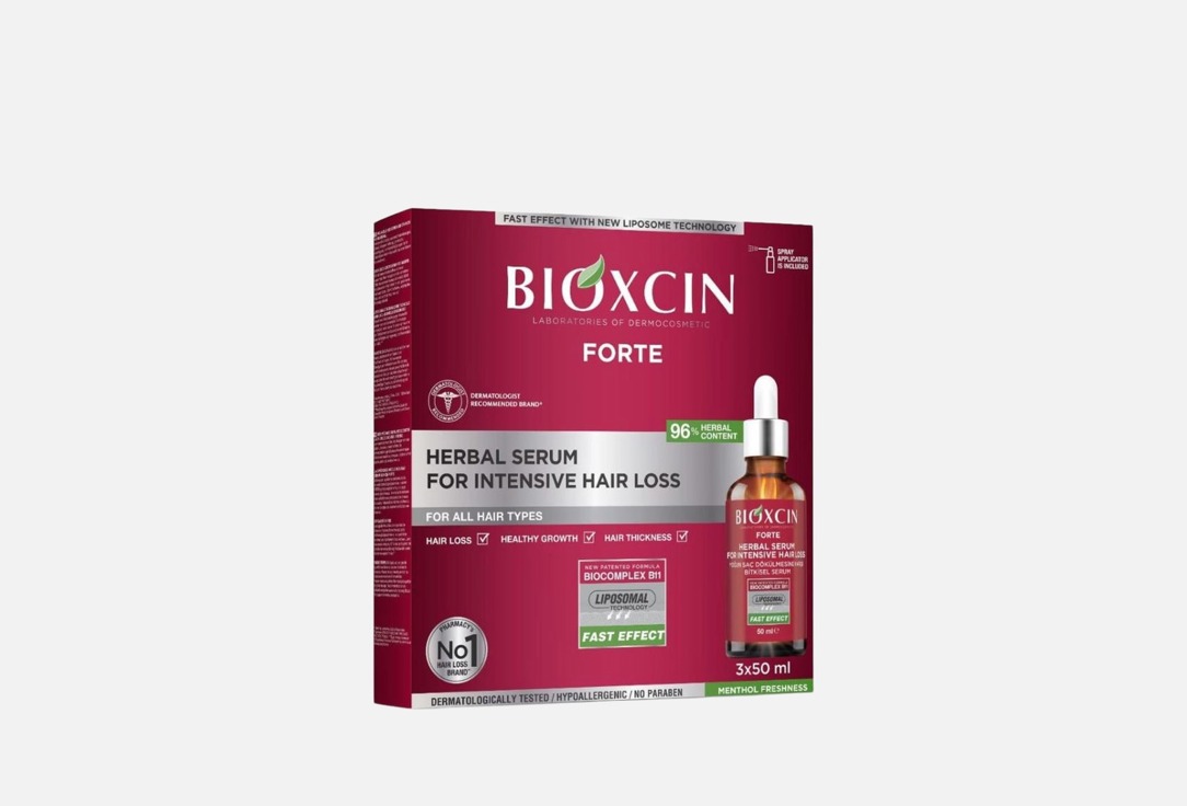 BIOXCIN Intensive Anti-Hair Loss Serum DermaGen Forte
