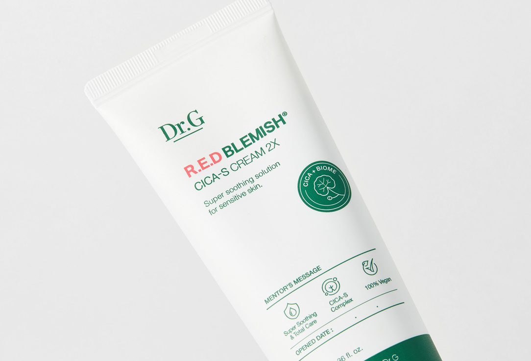 Dr.G SOOTHING FACE CREAM  R.E.D BLEMISH CICA S 2X 