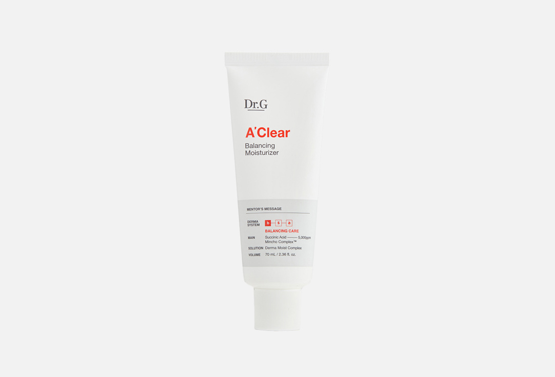 Dr.G BALANCING MOISTURIZER  A'CLEAR 