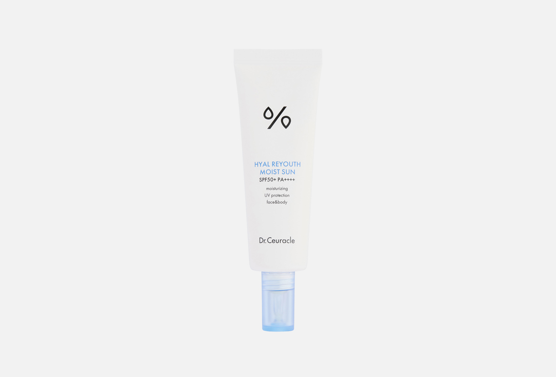 Dr. Ceuracle Sunscreen cream SPF50 PA++++ Hyal Reyouth Moist Sun