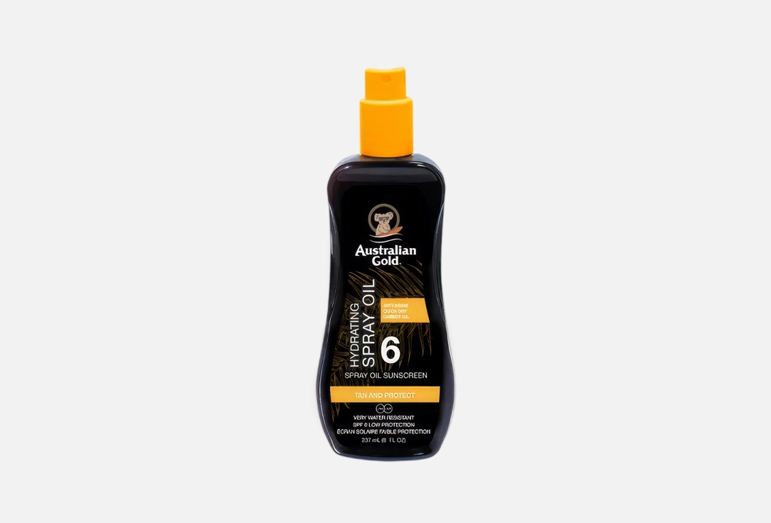 Australian Gold Hydrating Spray Oil SPF6 Spray Oil Sunscreen