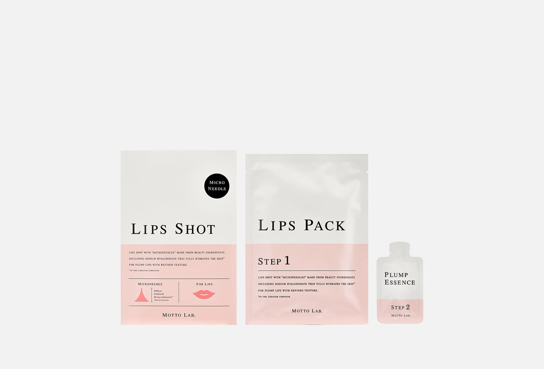 MOTTO LAB. Lip Patches LIPS SHOT