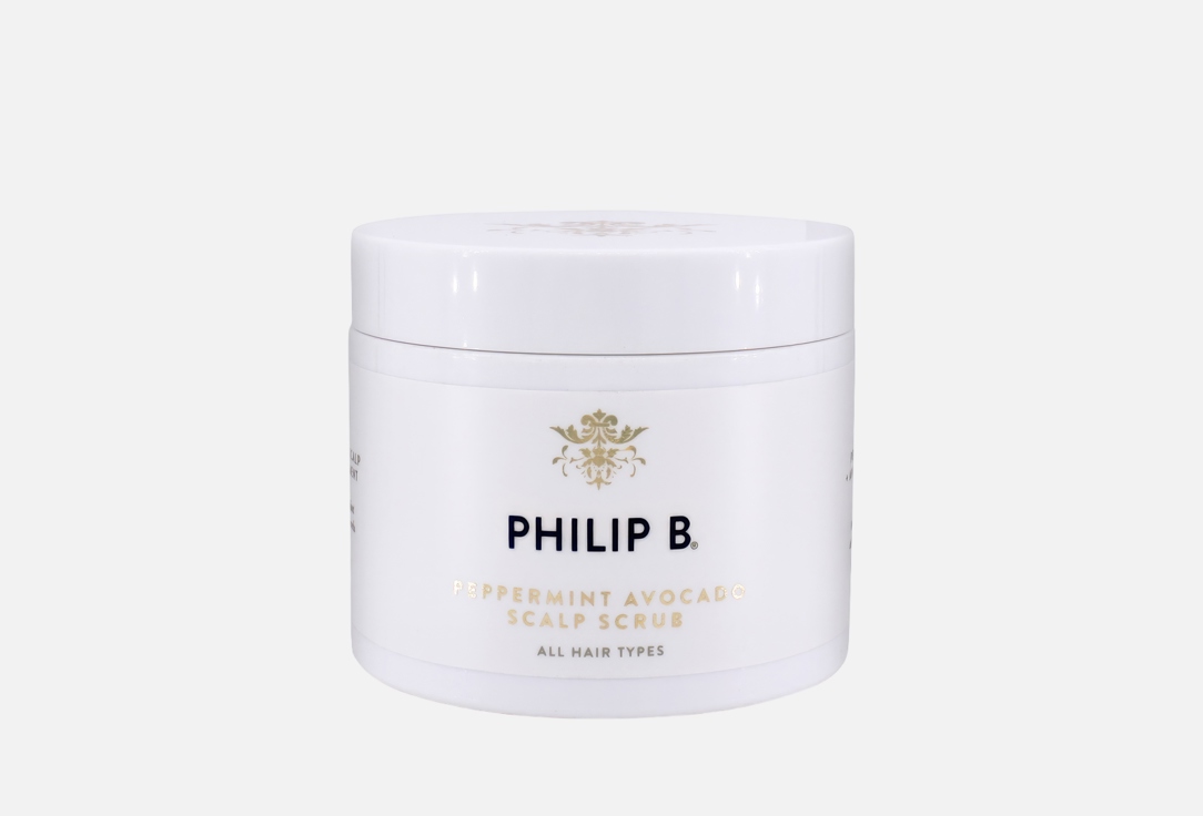 PHILIP B Moisturizing & Soothing Scalp Scrub Peppermint Avocado