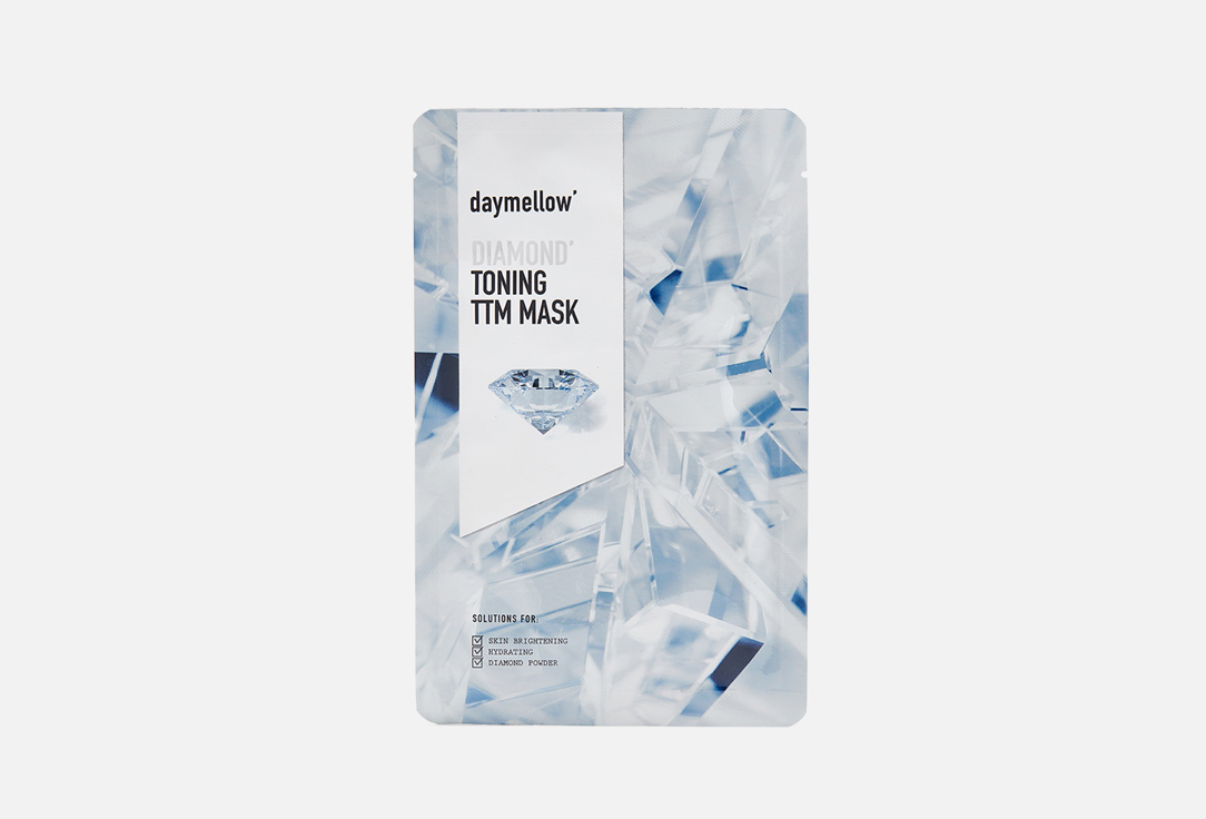 daymellow Moisturizing Face Sheet Mask DIAMOND' TONING TTM MASK