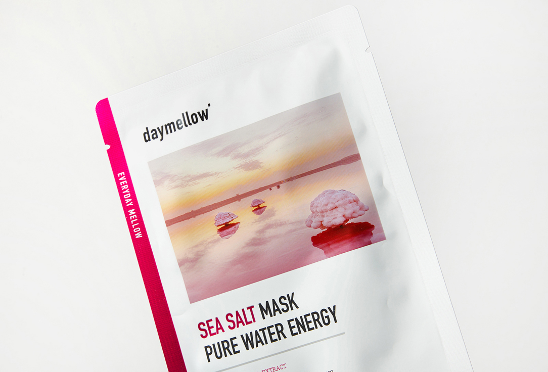 daymellow Soothing Face Sheet Mask SEA SALT MASK PURE WATER ENERGY