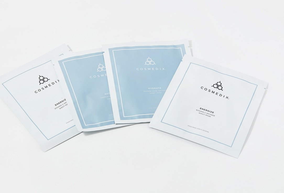 COSMEDIX Sheet Masks Set Bio-Cellulose Mask Set