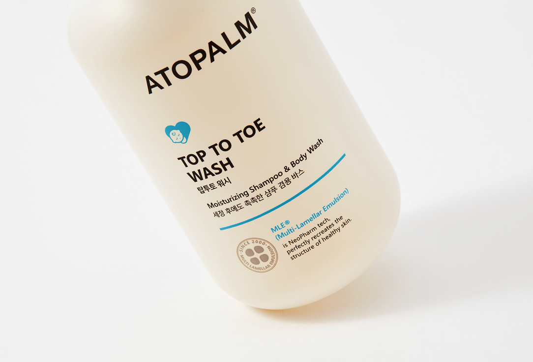 Atopalm Moisturizing Shampoo & Body Wash Top To Toe Wash