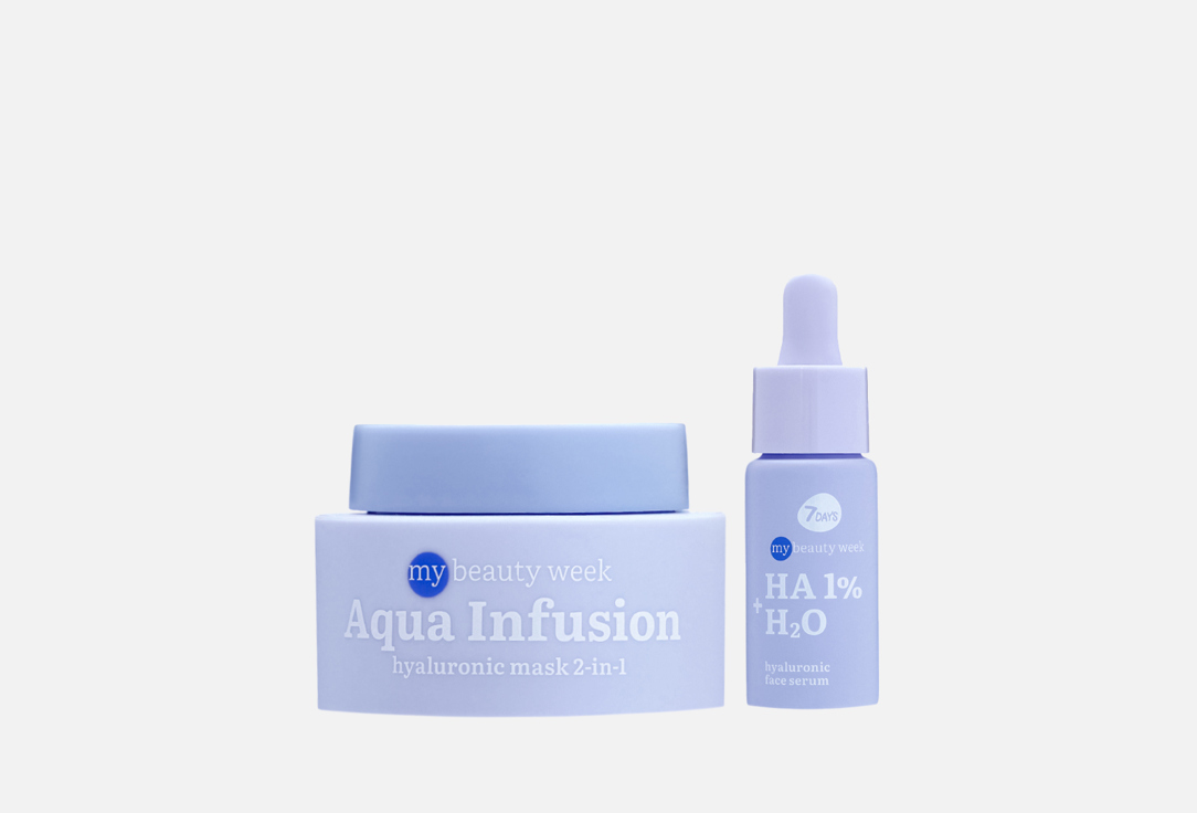 7DAYS Moisturizing Mask & Serum Set Dive Into Water