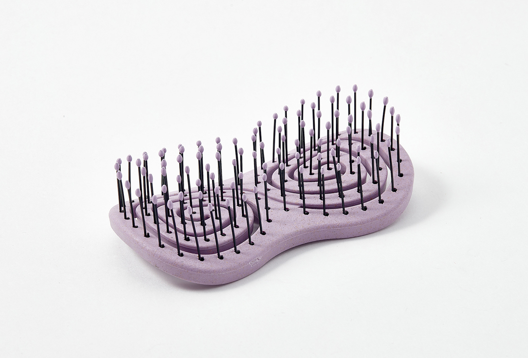 Biofriendly Detangling Hair Brush Mini Circle Design Eco Detangling Hair Brush