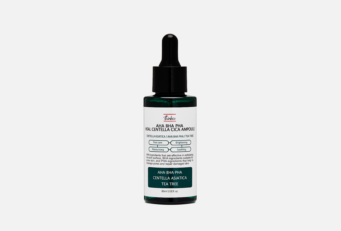 thinkco Face serum Aha bha pha heal centella cica ampule