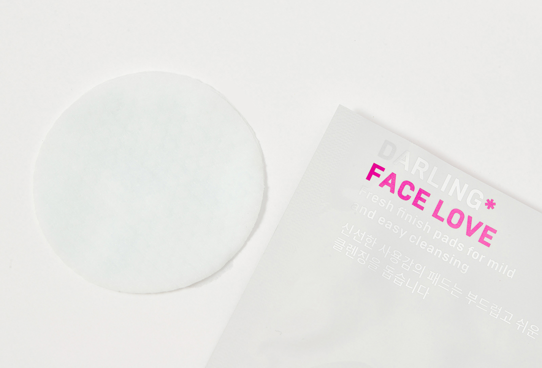 DARLING* Face cleansing pads Face love