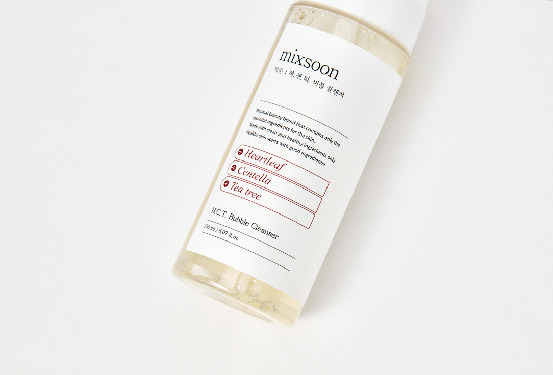 Mixsoon Face Wash Foam H.C.T Bubble Cleanser