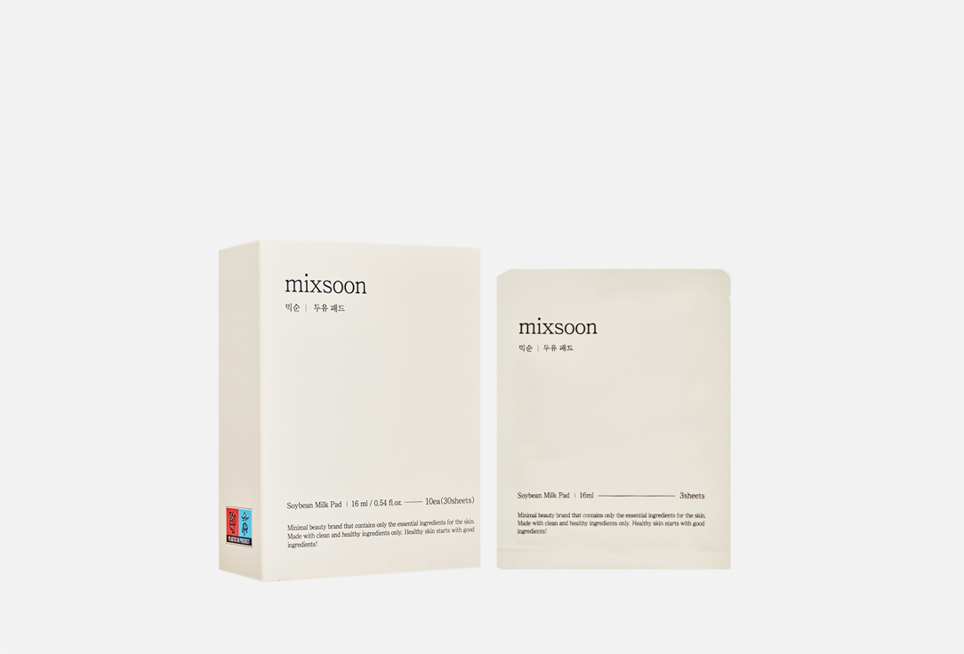 Mixsoon Moisturizing Pads With Soy Extract For The Face Soybean Milk Pad