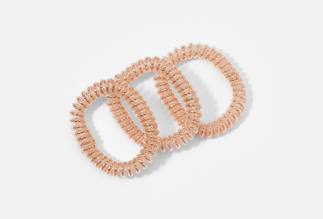 Invisibobble Hair band Slim of bronze and beads