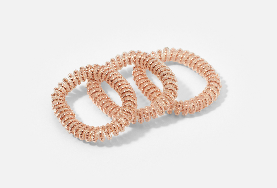 Invisibobble Hair band Slim of bronze and beads