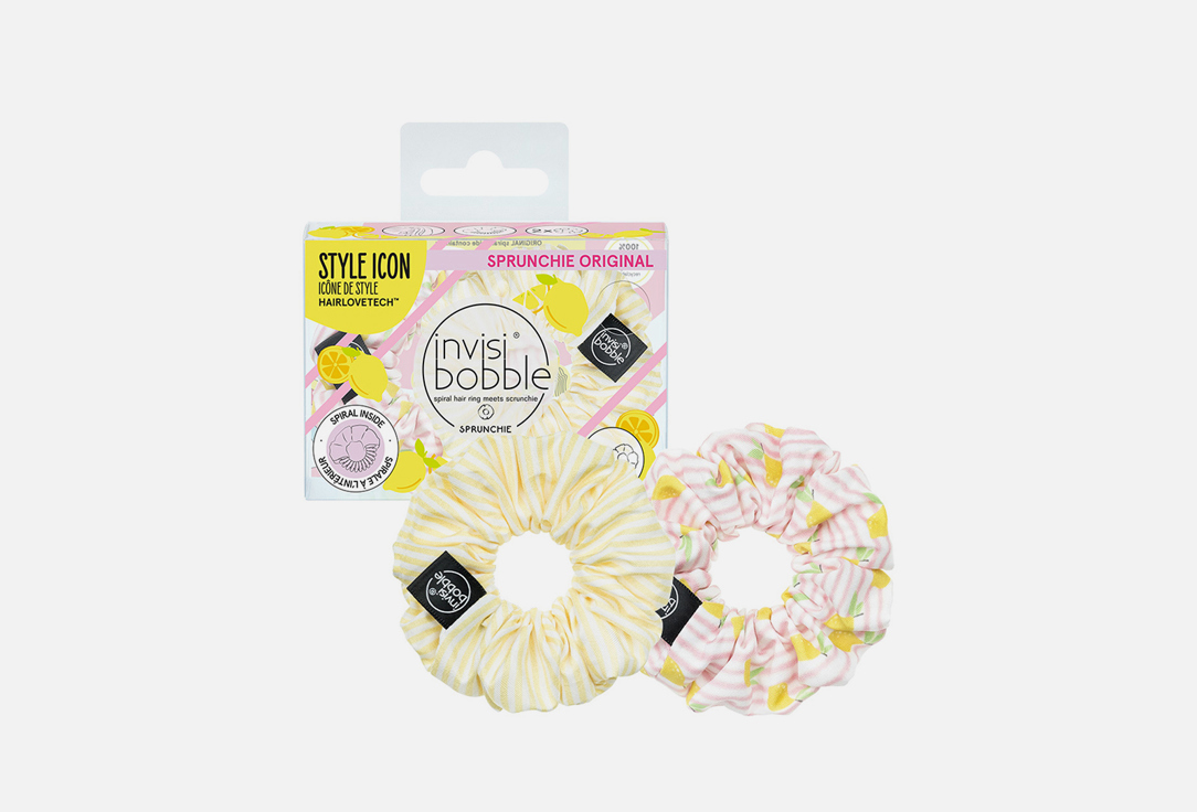 Invisibobble Hair band Sprunchie duo simply the zest