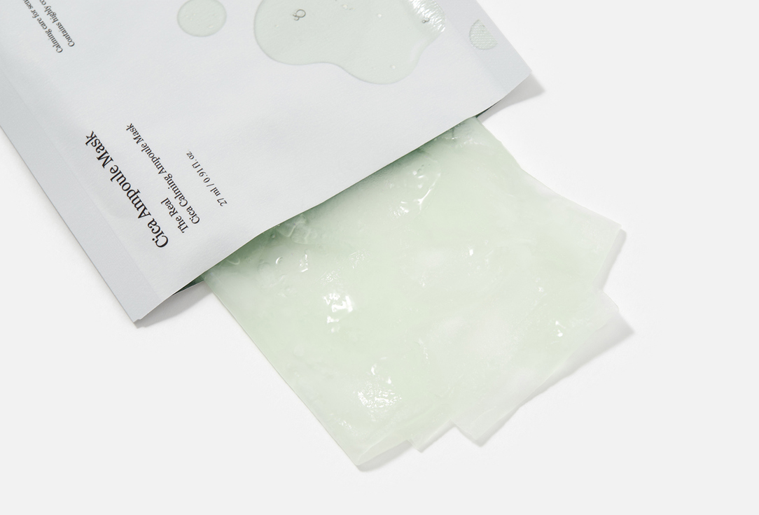 Celimax Face sheet mask The real cica calming ampoule