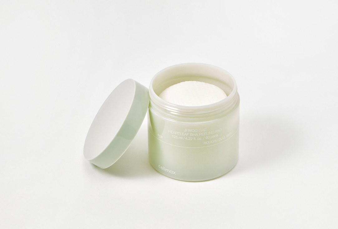 Celimax Face Peeling Pads Ji woo gae heartleaf bha