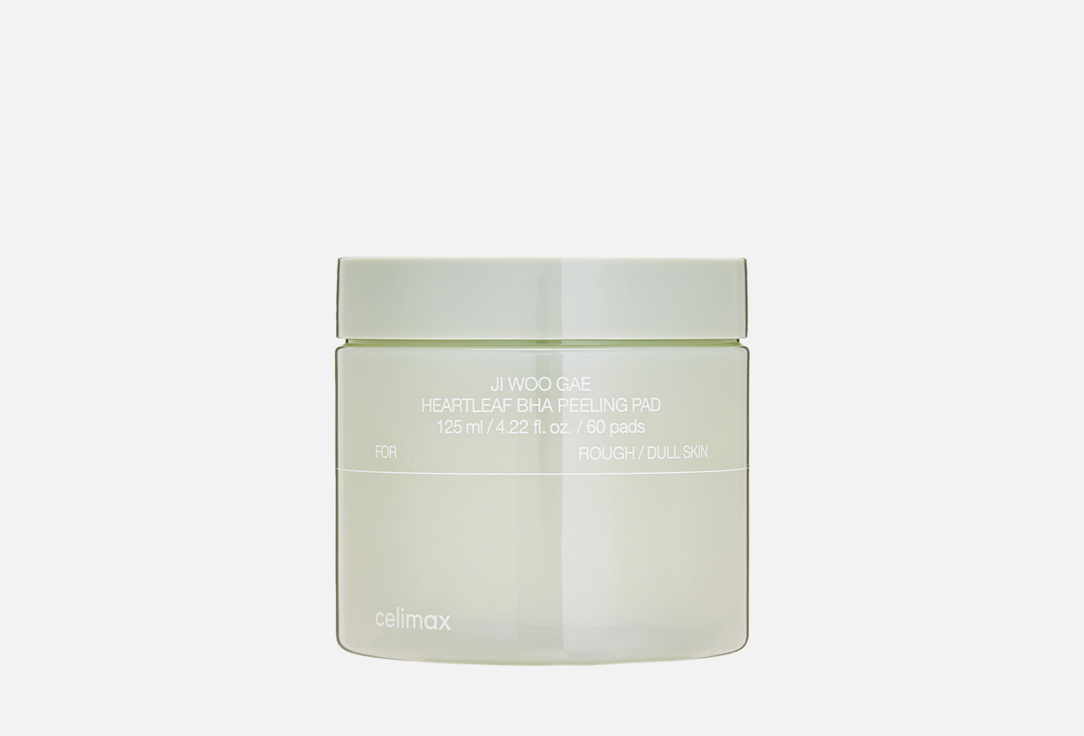Celimax Face Peeling Pads Ji woo gae heartleaf bha