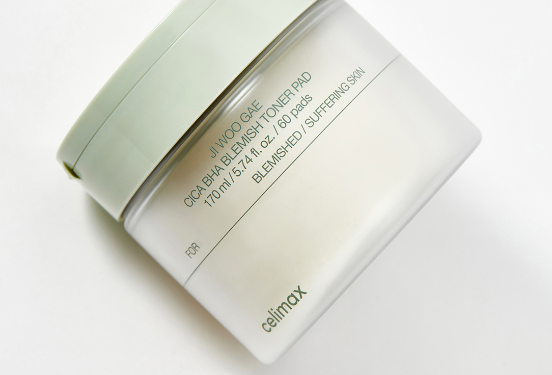 Celimax Face Toner Pads Ji woo gae cica bha blemish