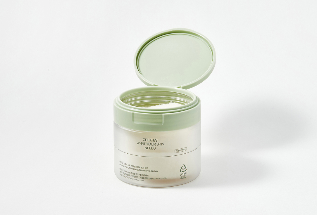 Celimax Face Toner Pads Ji woo gae cica bha blemish