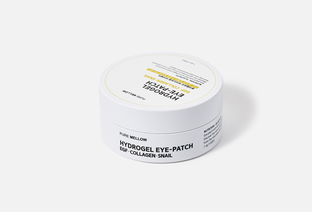 PURE MELLOW Eye patches Egf & Collagen & Snail Hydrogel