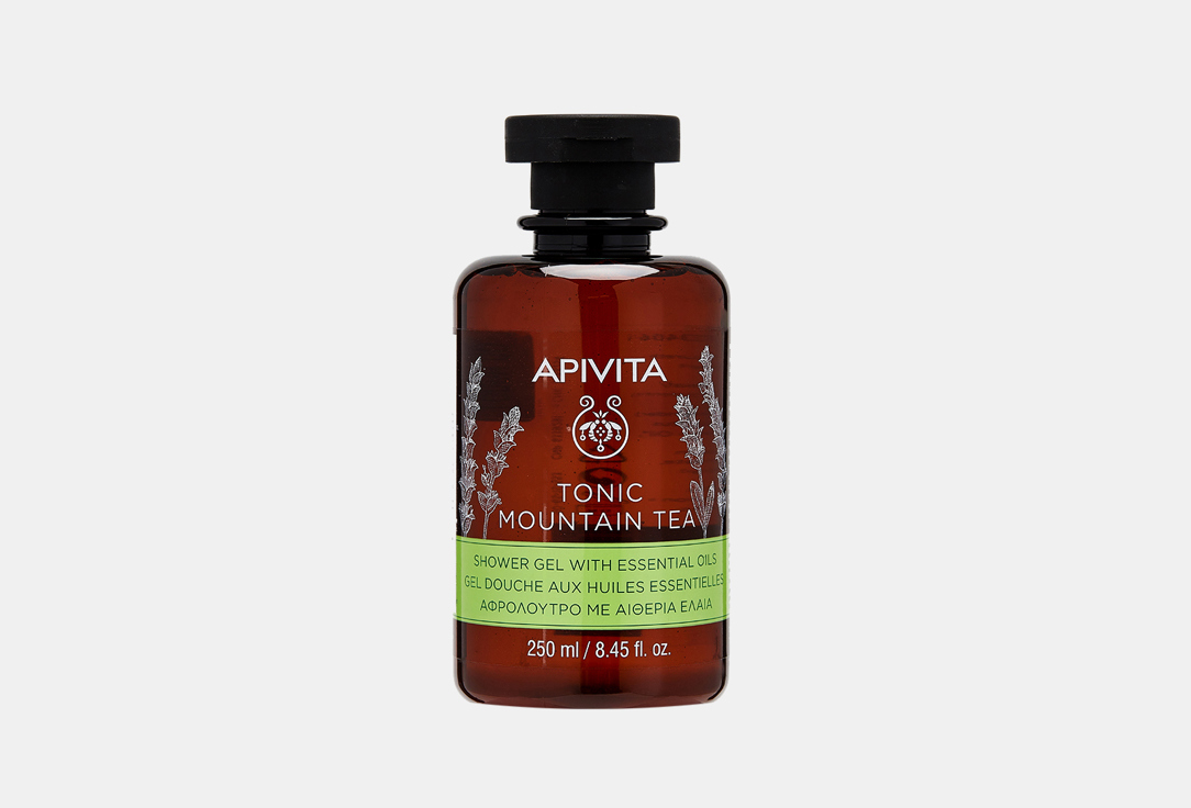 APIVITA refreshing Shower Gel Tonic Mountain Tea 