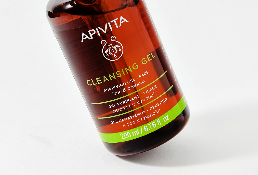 APIVITA Deep Cleansing Gel Lime & Propolis