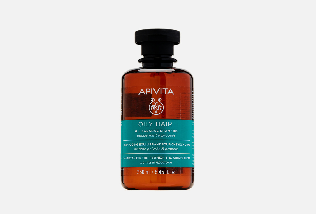 APIVITA Oil balance shampoo Peppermint & propolis