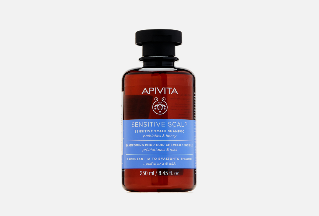 APIVITA Sensitive scalp shampoo Prebiotics & honey