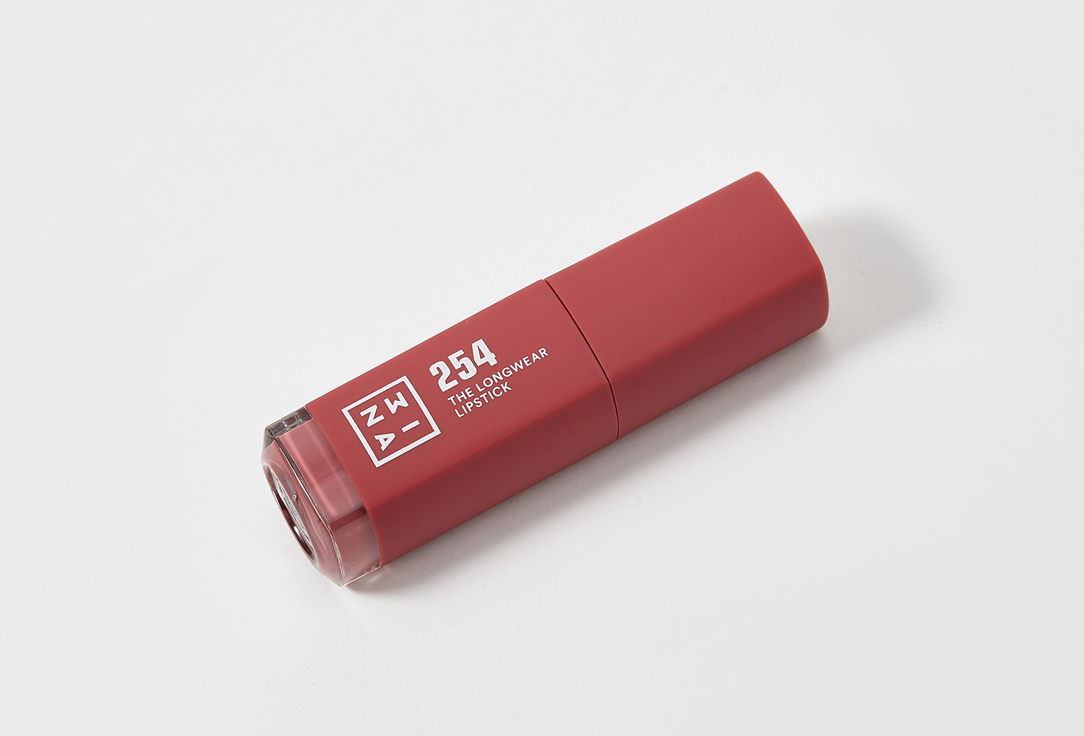 3INA Creamy, Long-Lasting matte lipstick The Longwear Lipstick 254, Dark pink 7 ml 3INA Creamy, Long-Lasting matte lipstick The Longwear Lipstick