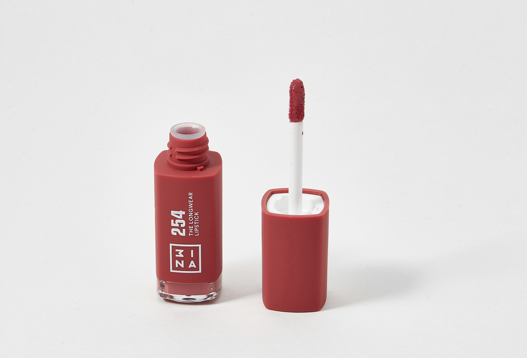 3INA Creamy, Long-Lasting matte lipstick The Longwear Lipstick 254, Dark pink 7 ml 3INA Creamy, Long-Lasting matte lipstick The Longwear Lipstick