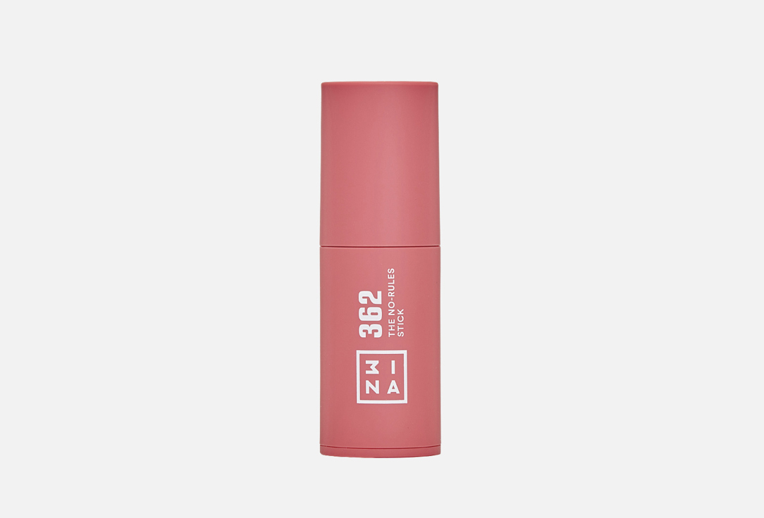 3INA 3-in-1 multi-tasking lipstick, blush, and eyeshadow The No-Rules Stick