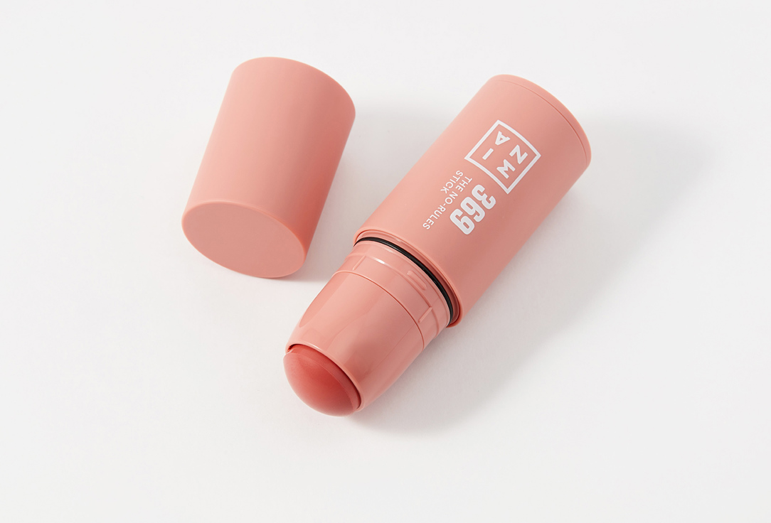 3INA 3-in-1 multi-tasking lipstick, blush, and eyeshadow The No-Rules Stick