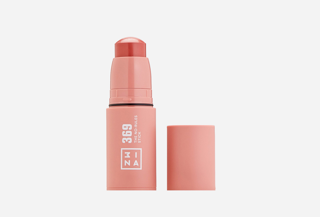 3INA 3-in-1 multi-tasking lipstick, blush, and eyeshadow The No-Rules Stick