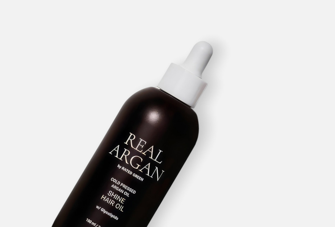 RATED GREEN Smoothing Hair Oil REAL ARGAN Cold Pressed Argan Oil Shine Hair Oil