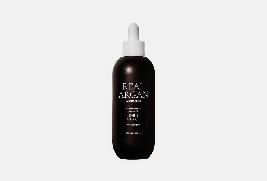 RATED GREEN Smoothing Hair Oil REAL ARGAN Cold Pressed Argan Oil Shine Hair Oil