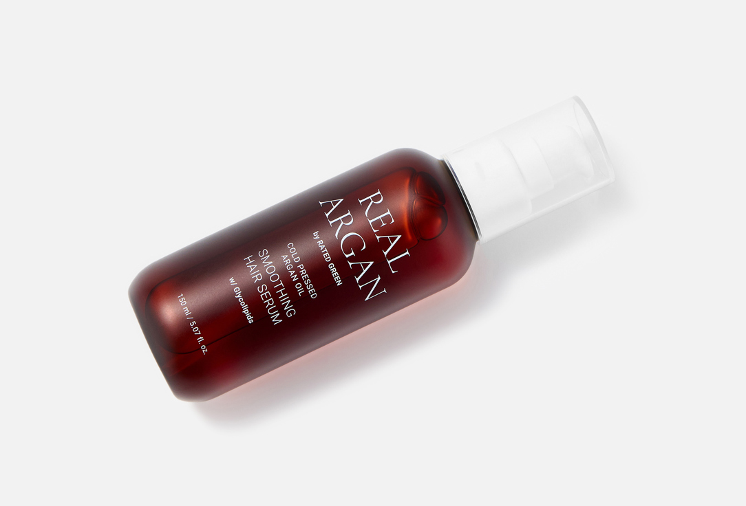 RATED GREEN Nourishing Hair Serum REAL ARGAN Cold Pressed Argan Oil Smoothing Hair Serum