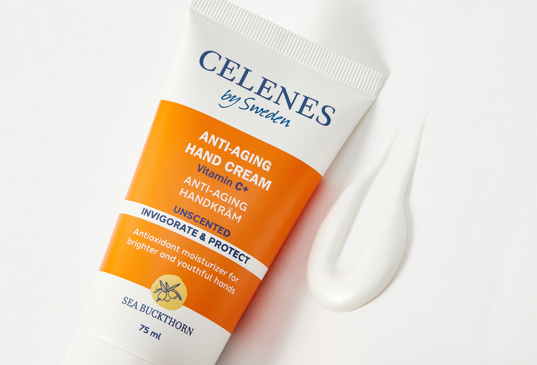 CELENES Hand cream Sea buckthorn unscented anti-aging