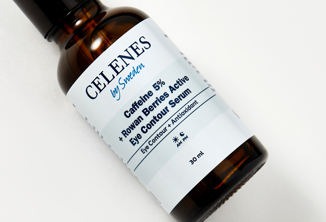 CELENES Eye contour serum Caffeine 5% + rowan berries active