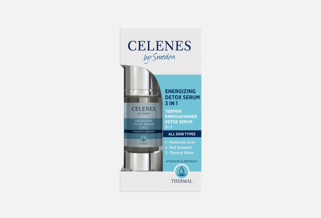 CELENES Face serum Thermal energizing detox 3 in 1