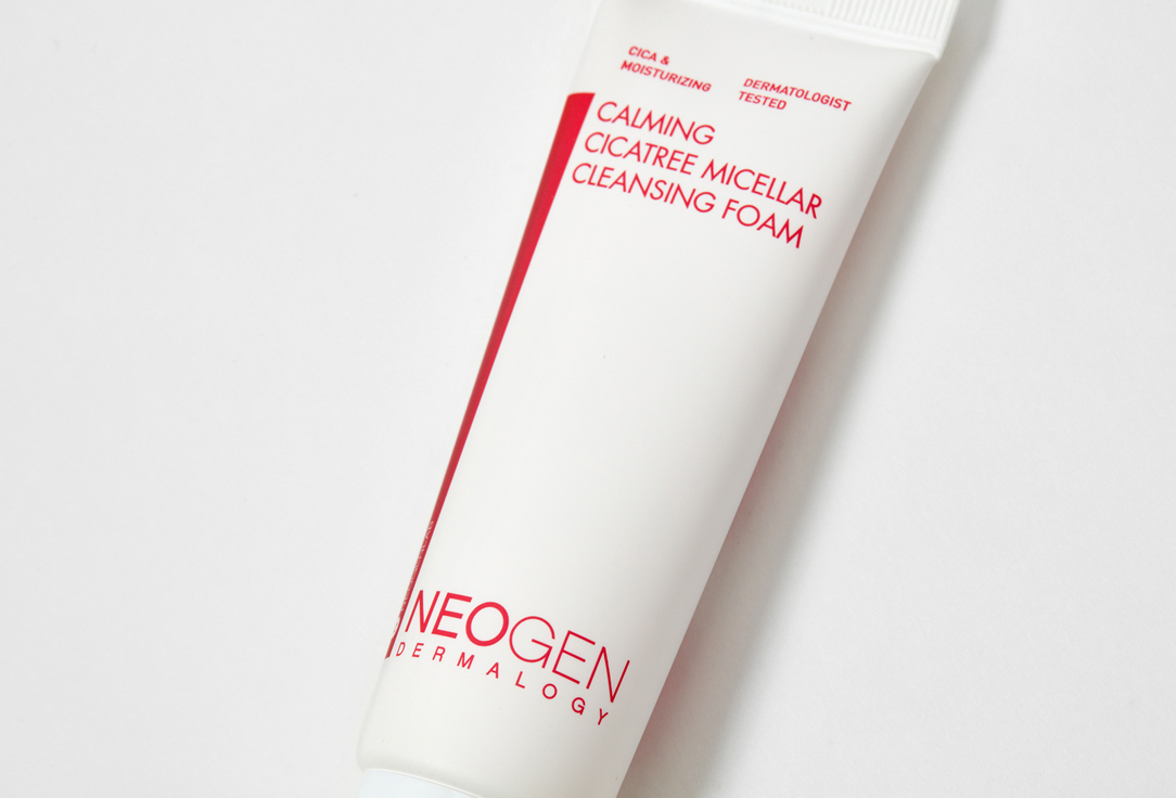 Neogen Soothing Micellar Foaming Face Cleanser Calming cica tree