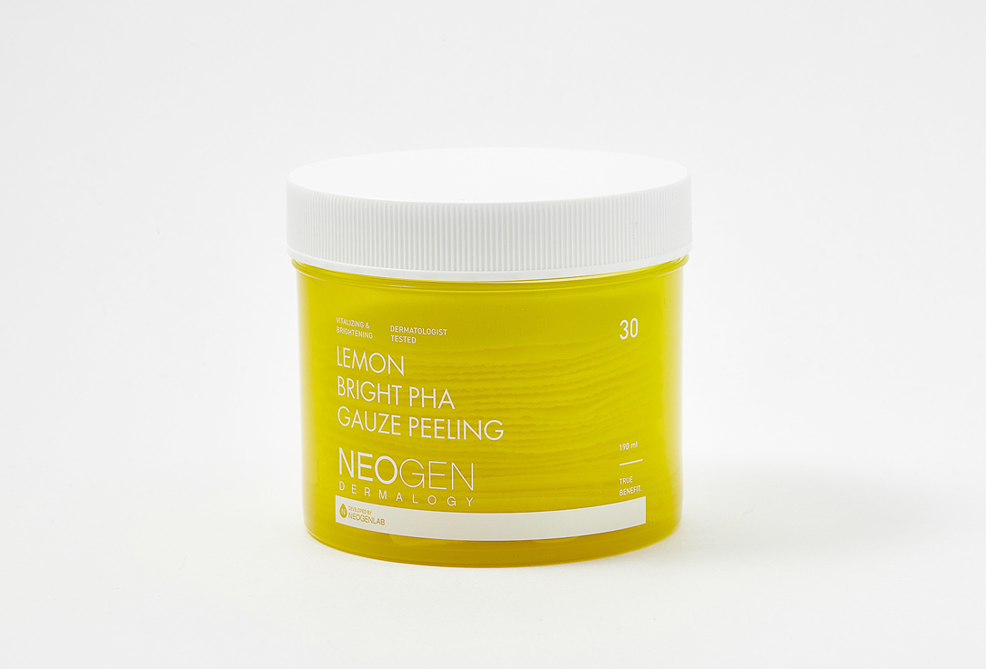 Neogen Lemon Face Peeling Pads Lemon bright pha gauze