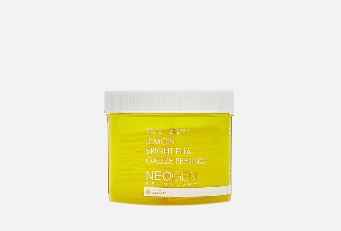 Neogen Lemon Face Peeling Pads Lemon bright pha gauze