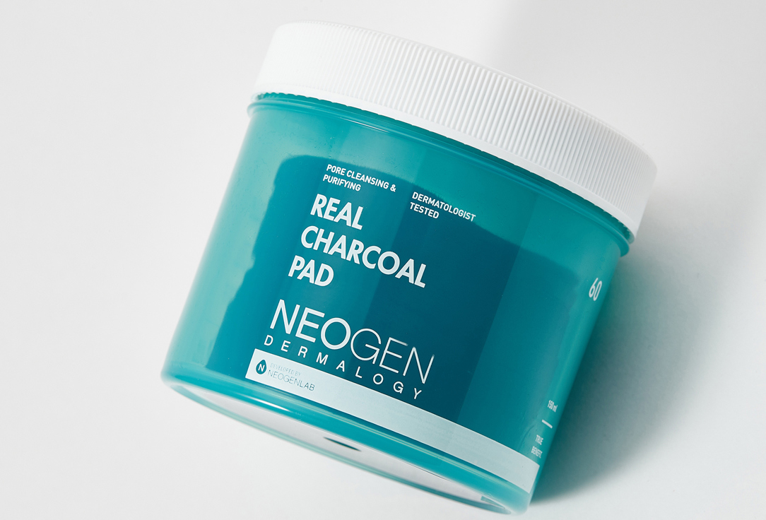 Neogen Charcoal Face Peeling Pads Real charcoal